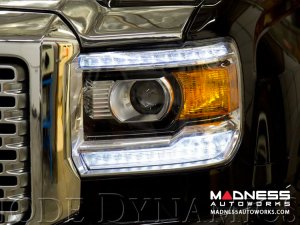 GMC Sierra Multicolor DRL LED Boards - Multicolor and White